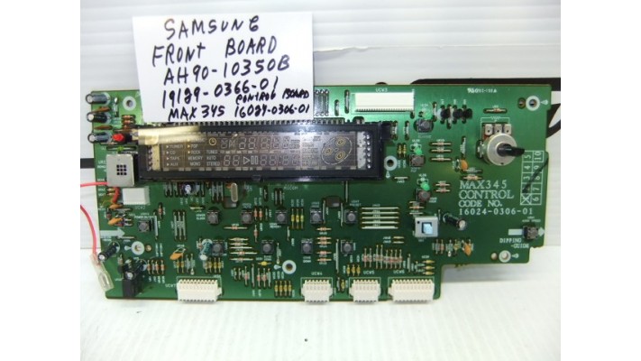Samsung 16024-0306-01  control  board .